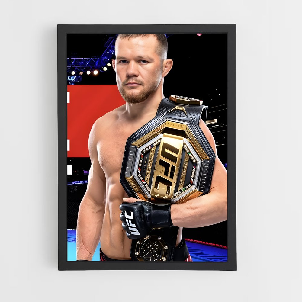 Poster Petr yan ultime – affiche MMA (vue 2)